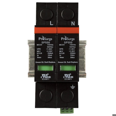 Automation Systems Interconnect Surge Protection Device, 480V, 2 Poles ASISP550-2P